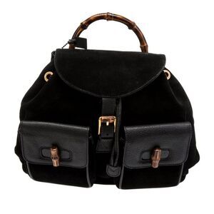 Gucci Suede Backpack